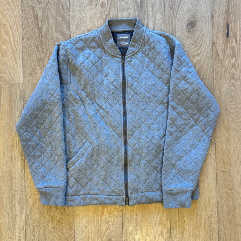 Bonobos Size XL Quilted Bomber